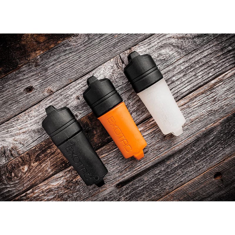 Exotac fireSLEEVE Waterproof Floating Lighter Case (Lighter Not Included) with Gas-Lock Strap for Thumb-Free Operation, Molded TPE Body for Flexibility, and Super-Tough Nylon Cap, Made in The USA - Image 2